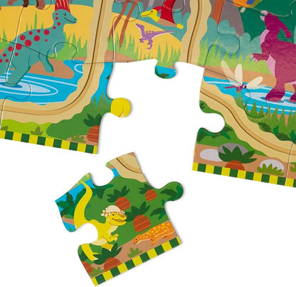 Dino Adventure Track Floor Puzzle LJ26