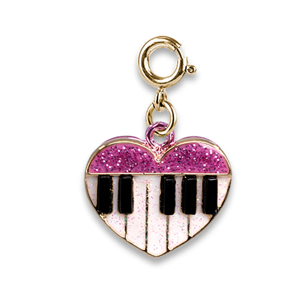 25 Piano Heart Gold   239