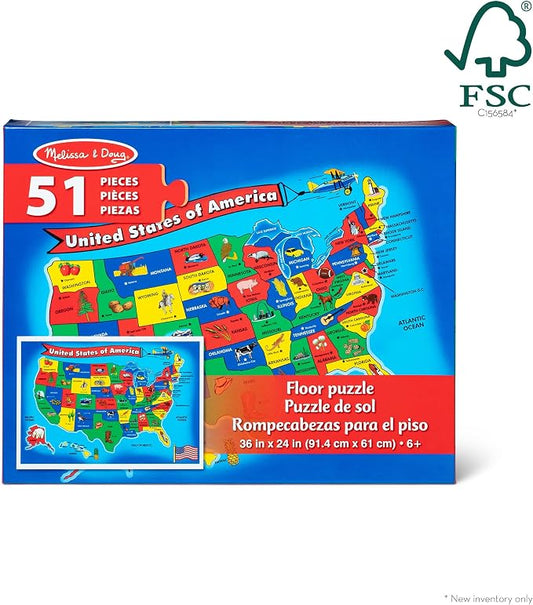 USA Floor Puzzle LJ26