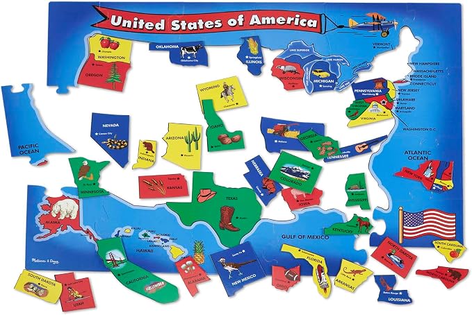 USA Floor Puzzle LJ26