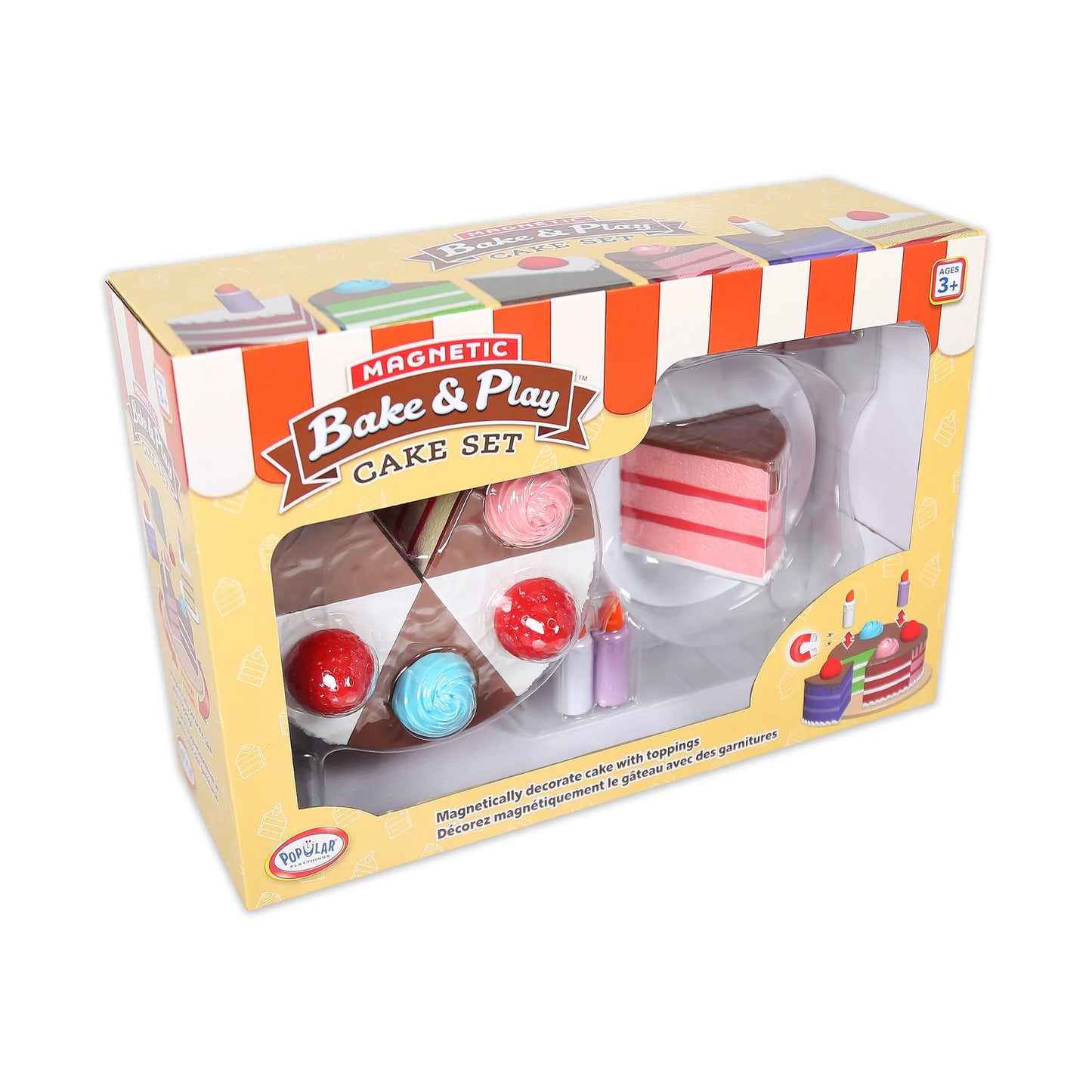 Magnetic Bake and Play Cake Set HNT26
