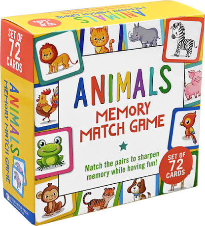 Animals Memory Match Game PU26