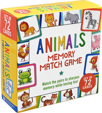 Animals Memory Match Game PU26