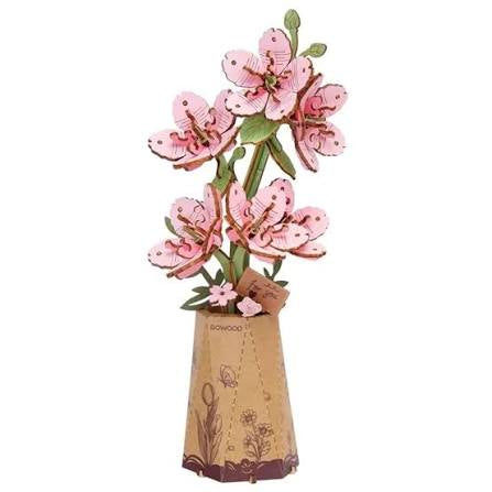 Pink Sakura Wood Flower RBM26