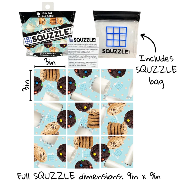 Cookies & Milk Squzzle	SQZ26