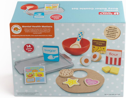 Busy Baker Cookie Set Wooden JCH26