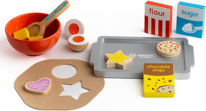 Busy Baker Cookie Set Wooden JCH26