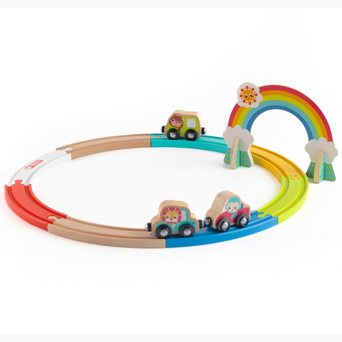Train Set Wooden Animal Friends JCH26