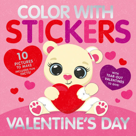 Valentines Color by Sticker PA26