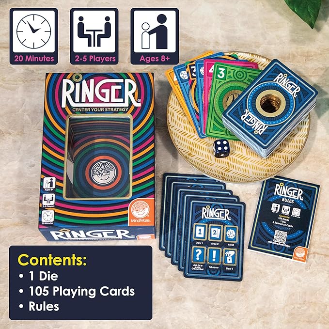 Ringer Card Game MIND25