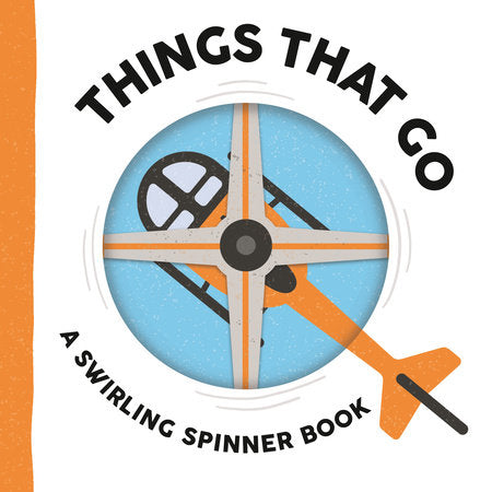 Things That Go Swirling Spinner Book PA26