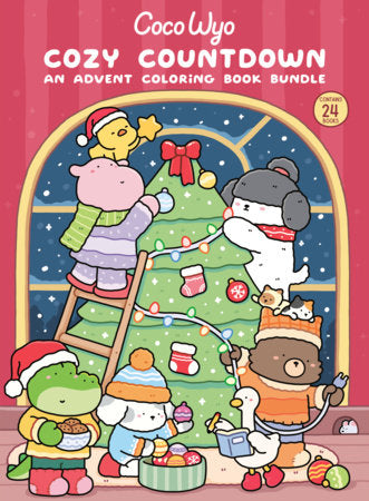 Cozy Countdown Advent Coloring PA26