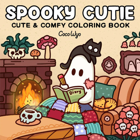 Spooky Cutie Coloring Book PA26