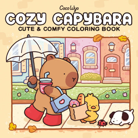 Cozy Capybara Coloring Book PA26