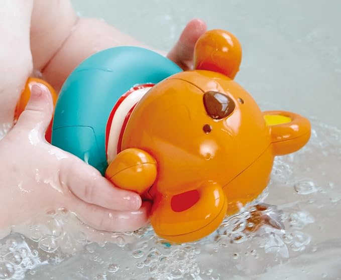 Swimmer Teddy Wind Up Toy HPE25