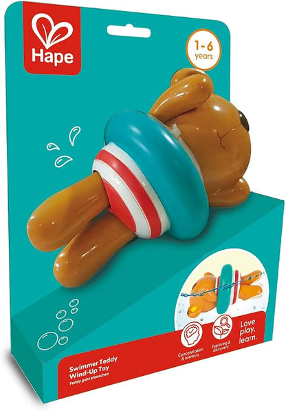 Swimmer Teddy Wind Up Toy HPE25