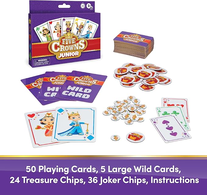 Jr Five Crowns Card Game PAH26