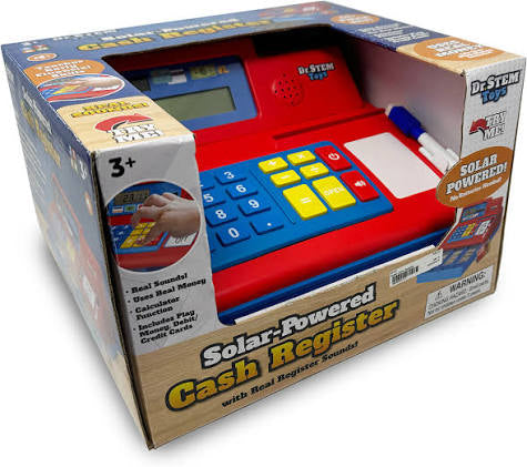 Solar Powered Cash Register TLR25