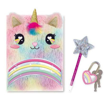 Rainbow Fuzzy Journal HFS26