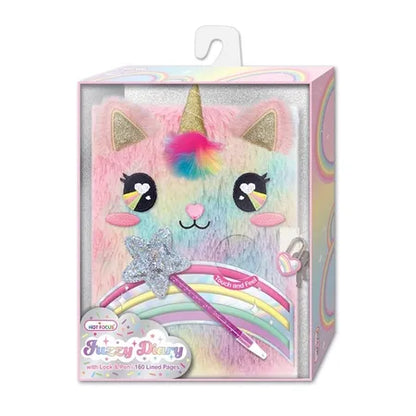 Rainbow Fuzzy Journal HFS26