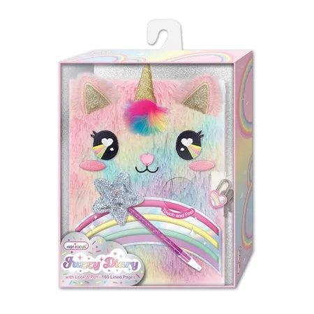Rainbow Fuzzy Journal HFS26