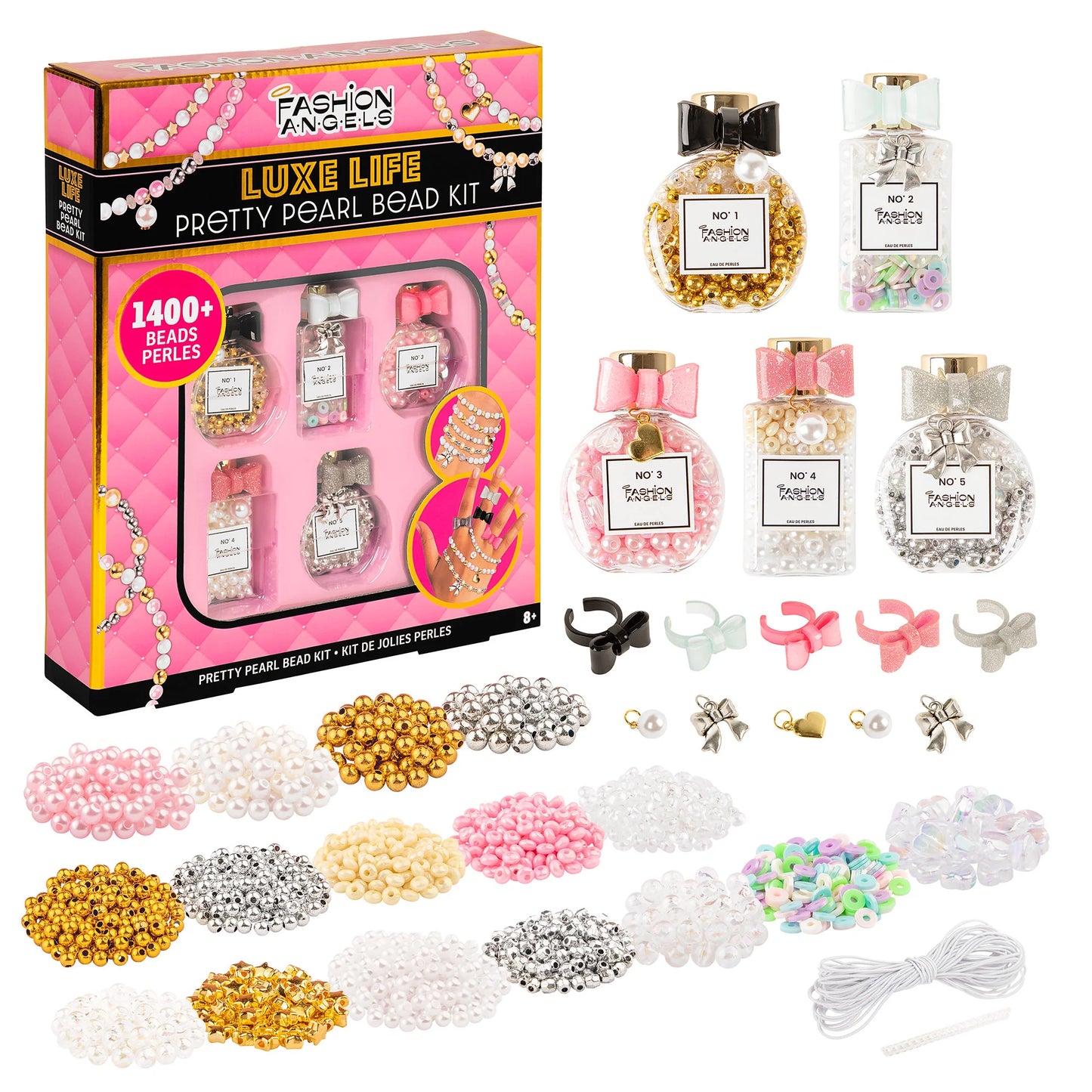 Pretty Pearls Bead Kit 5pk BS25