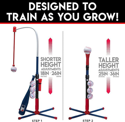 Grow With Me Batting Tee 2 in 1 Bat Ball Set Fra26