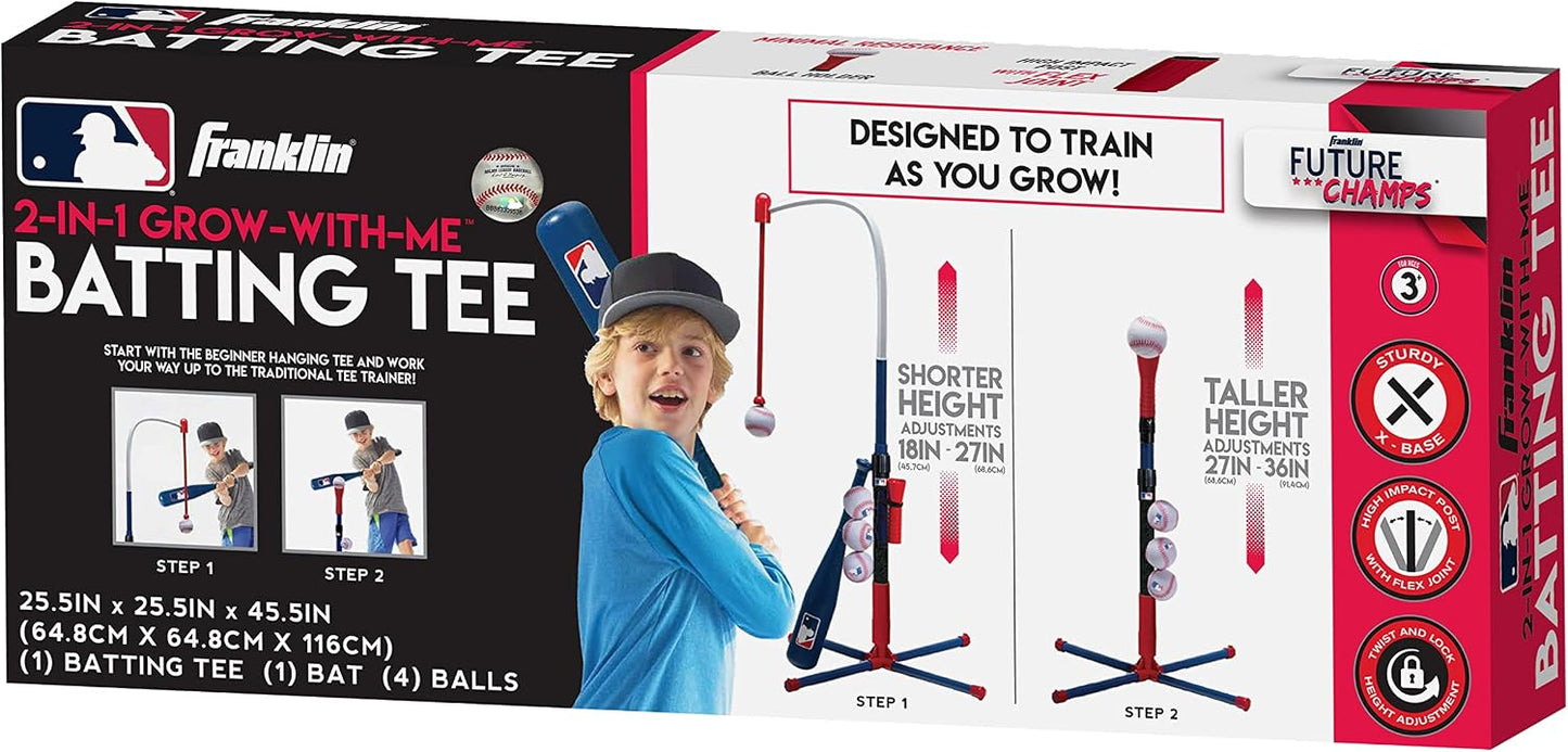 Grow With Me Batting Tee 2 in 1 Bat Ball Set Fra26