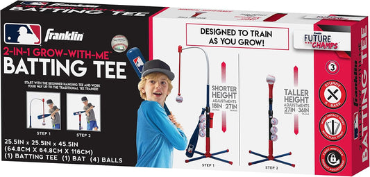 Grow With Me Batting Tee 2 in 1 Bat Ball Set Fra26