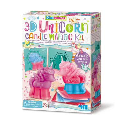 3D Unicorn Candle Making Kit TNR25