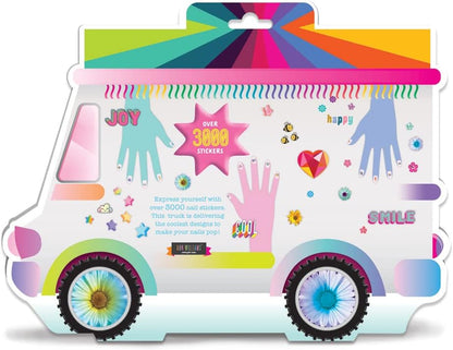 Nail Sticker Express Truck PAH26
