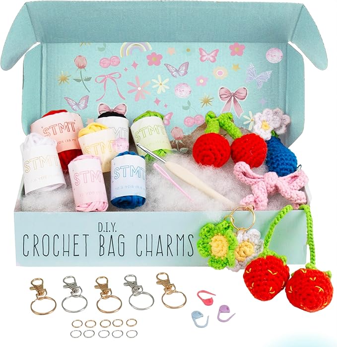 DIY Crochet Bag Charms HGR26