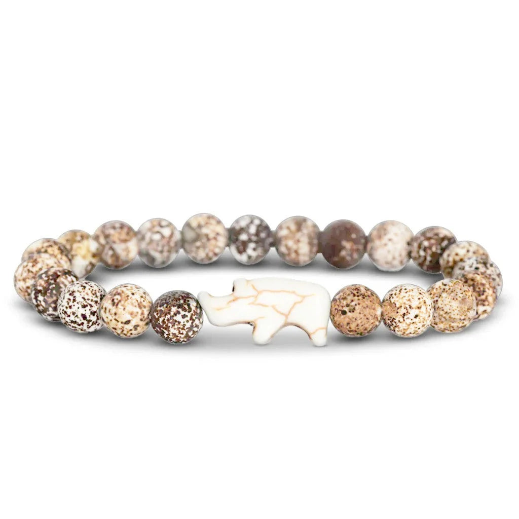 Kalahari Rhino Brown Bracelet Fahlo WFS26