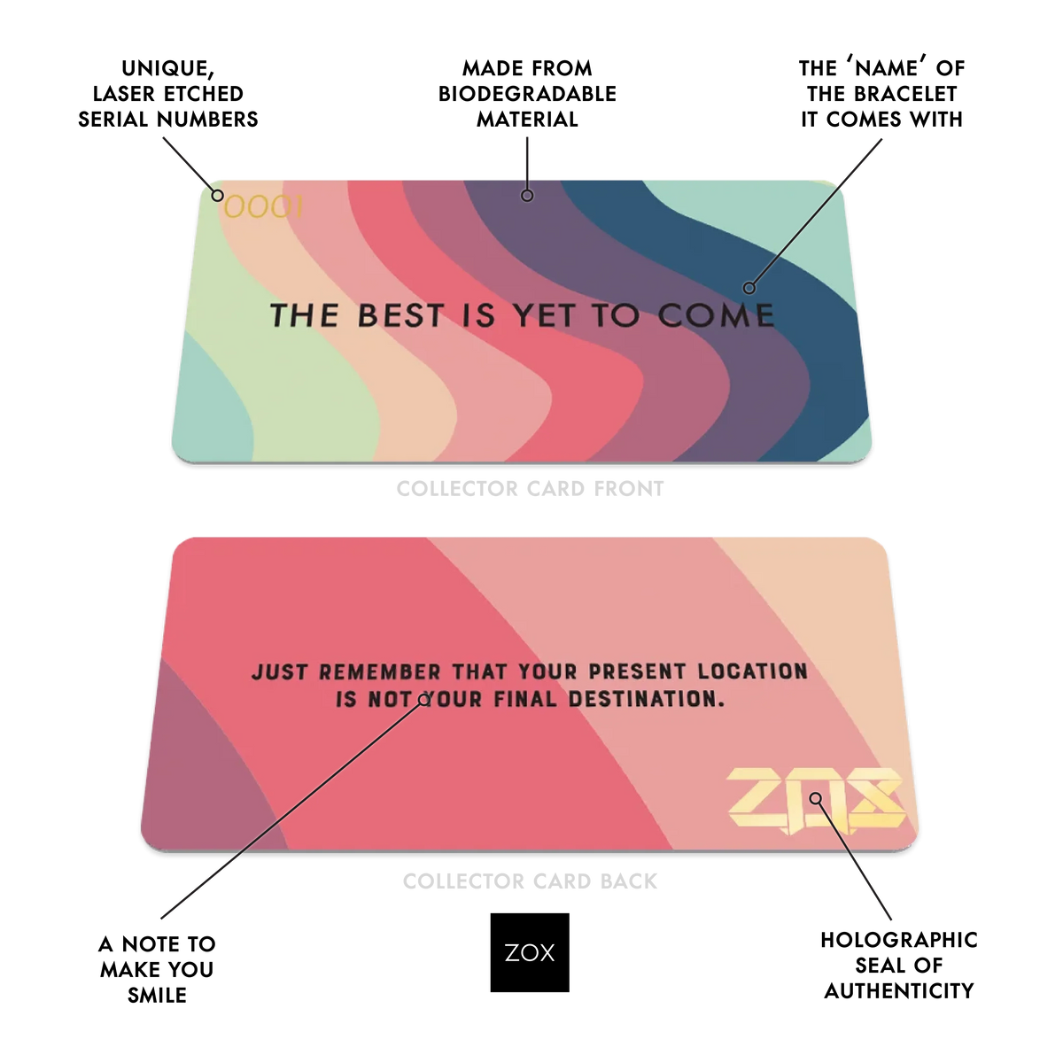 The Best Is Yet To Come Inspirational Bracelets ZOX26