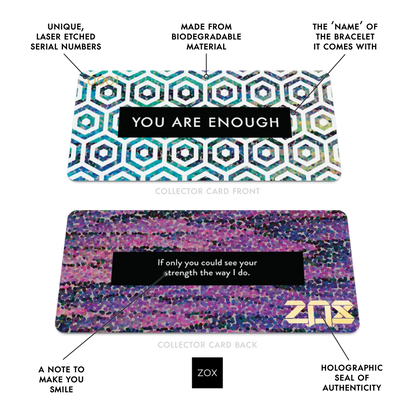 You Are Enough Inspirational Bracelets ZOX26