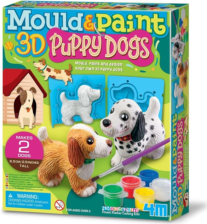 Mold and Paint 3D Puppy Dogs TNR25