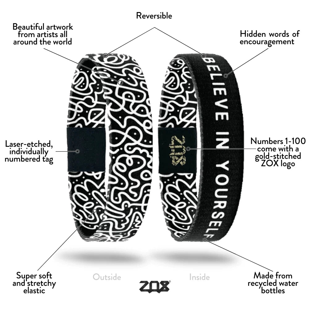 Believe In Yourself Inspirational Bracelets ZOX26