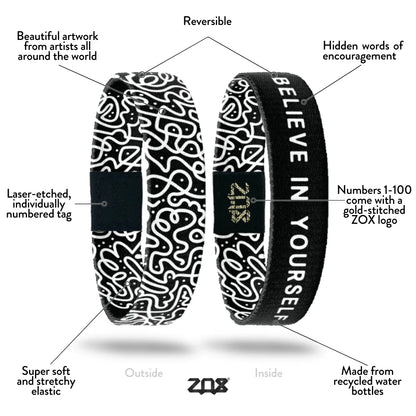 Believe In Yourself Inspirational Bracelets ZOX26