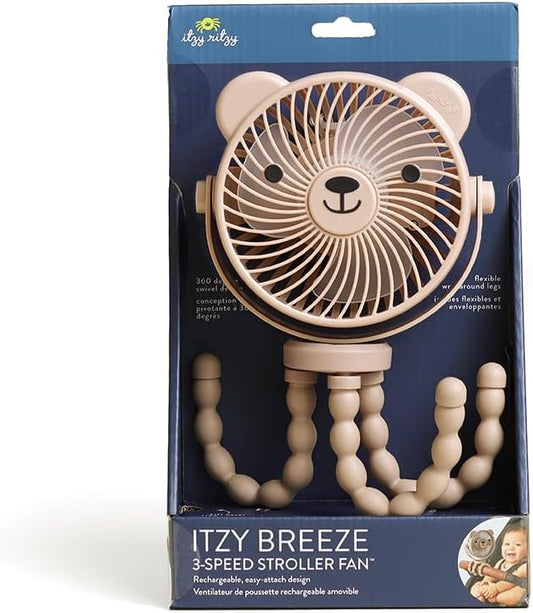 Bear Brown Stroller Fan 3 speed IZY26