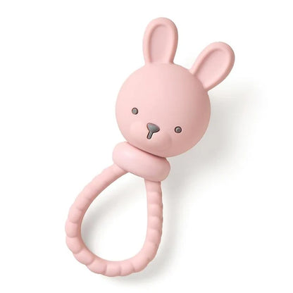 Bunny Pink Sweetie Rattle IZY26