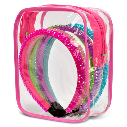 5pk Rhinestone Headbands ISC26