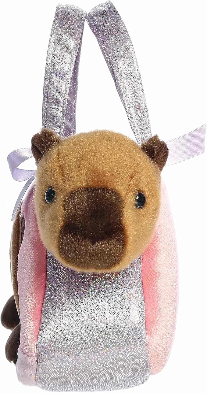 Capybara Peek A Boo Purse 07" AA26