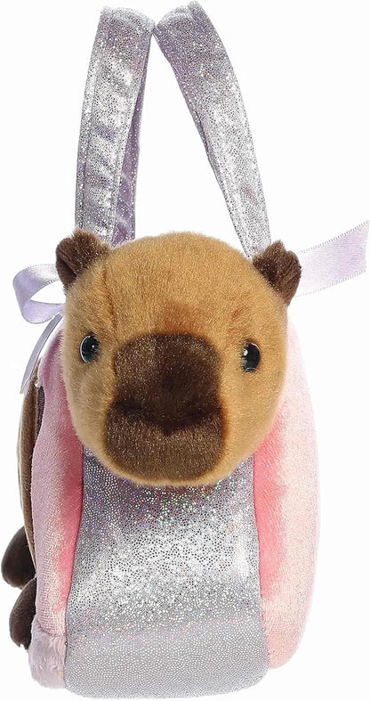 Capybara Peek A Boo Purse 07" AA26