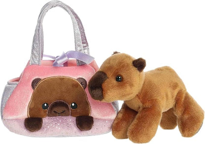 Capybara Peek A Boo Purse 07" AA26