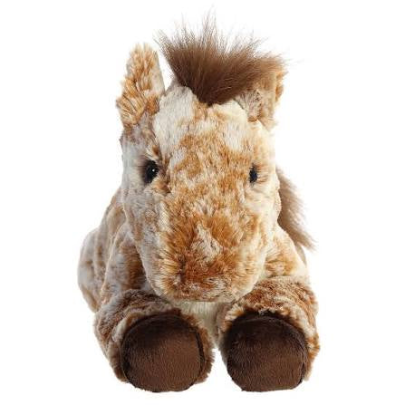 Mocha Tan Horse Softies 12" AA26
