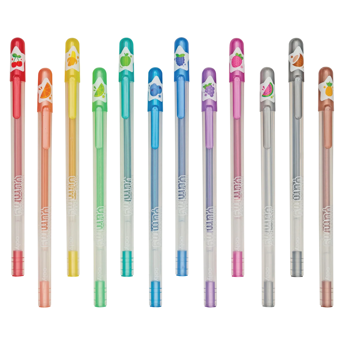 Yummy Washable Glitter Gel Pens 12 Pack IAR26