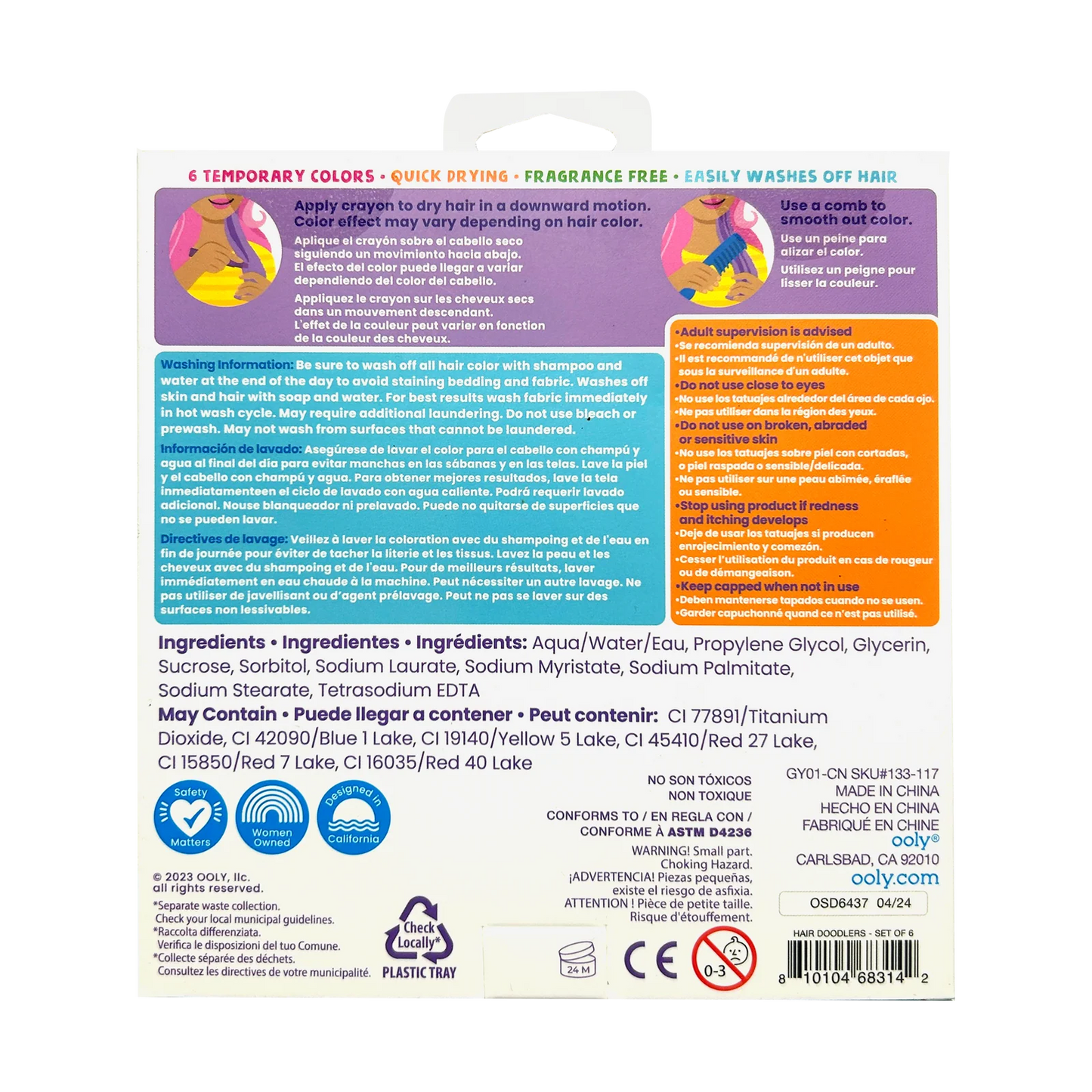 Hair Doodlers Hair Chalk IAR26