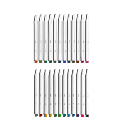 Seriously Fine Felt Tip Markers 24 Pack IAR26