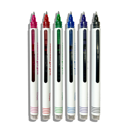 Seriously Smooth Rollerball Gel Pens 6 Pack IAR26