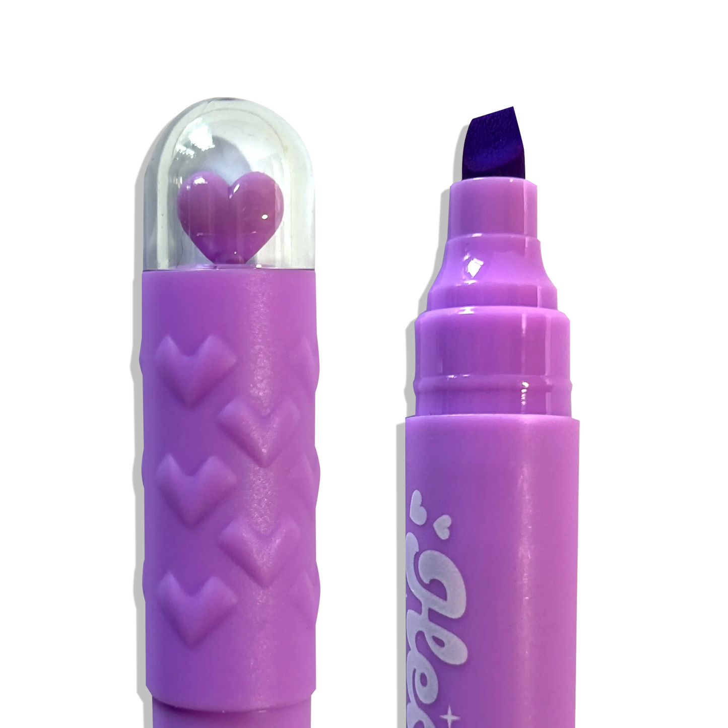 Neon Heart Pops Highlighter 6 Pack IAR25